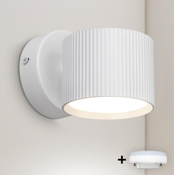 Brilagi - LED Aplică de perete tip spot STRIPY 1xGX53/15W/230V, alb