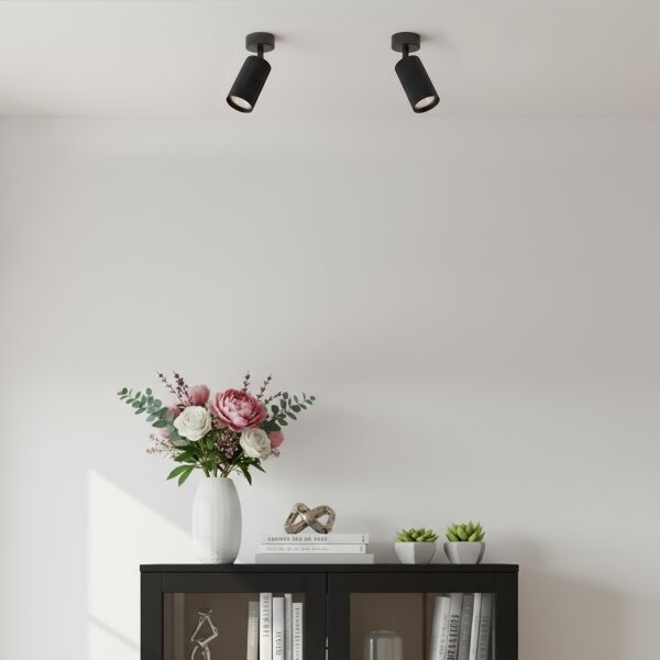Brilagi - Spot aplicat SELE MODERN 1xGU10/30W/230V, negru
