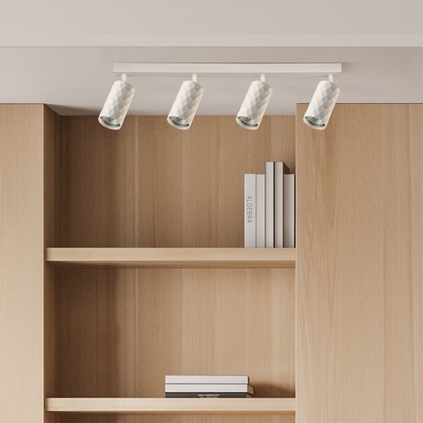 Brilagi - Spot LED RGBW dimmabil SELE DIAMANT 4xGU10/4,8W/230V, alb