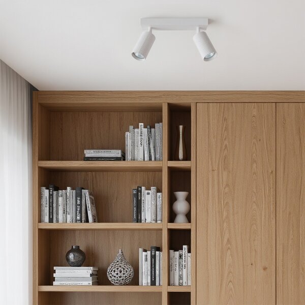 Brilagi - Spot modern SELE 2xGU10/30W/230V alb
