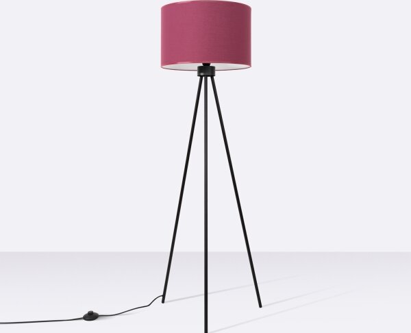 Lampadar NEVIA Sollux SL.1856 1xE27/15W/230V, roșu