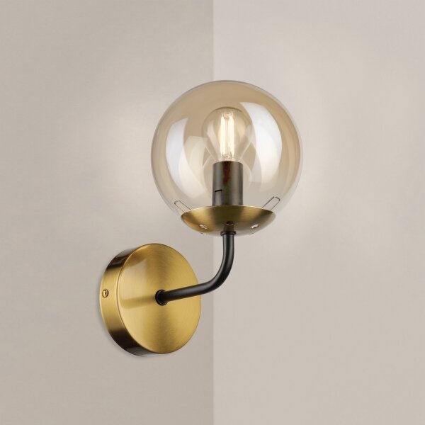 Brilagi - Lampă de perete MALIVA 1xE14/15W/230V aurie