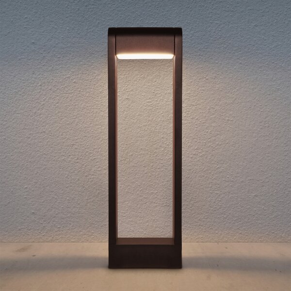 Brilagi - Lampă LED de exterior CROTONE LED/7W/230V maro IP54 50 cm