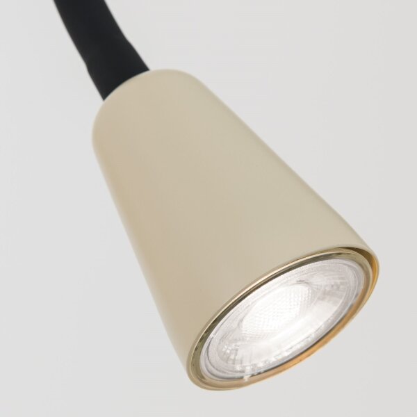 Orion - Aplică de perete flexibilă DOTTY, dimerizabilă, 1xGU10/10W/230V, bej/negru