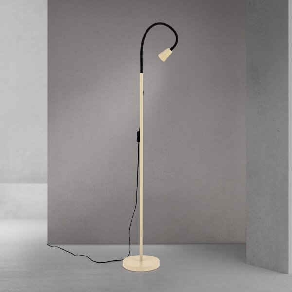 Lampă de podea flexibilă DOTTY Orion 1xGU10/10W/230V bej/negru