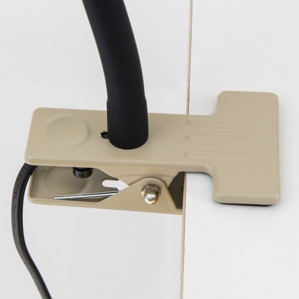 Orion DOTTY - Lampă de birou flexibilă cu clemă, 1xGU10/10W/230V, bej/negru