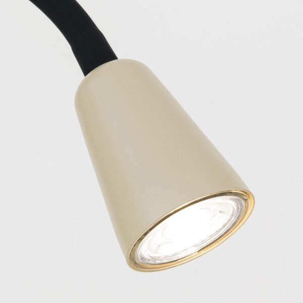 Lampă de podea flexibilă DOTTY Orion 1xGU10/10W/230V bej/negru