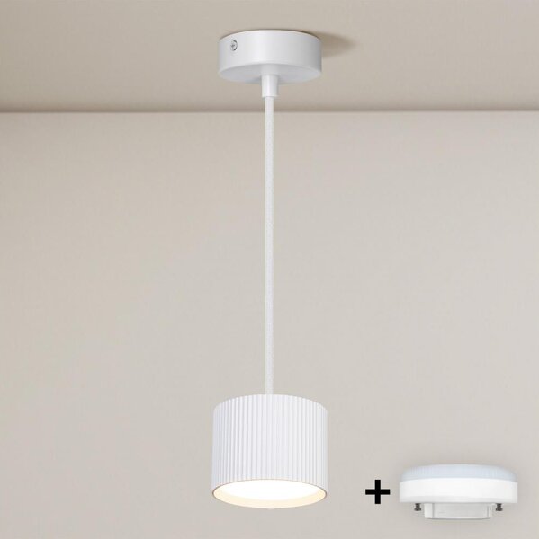 Brilagi - LED Lustră pe cablu STRIPY 1xGX53/15W/230V albă
