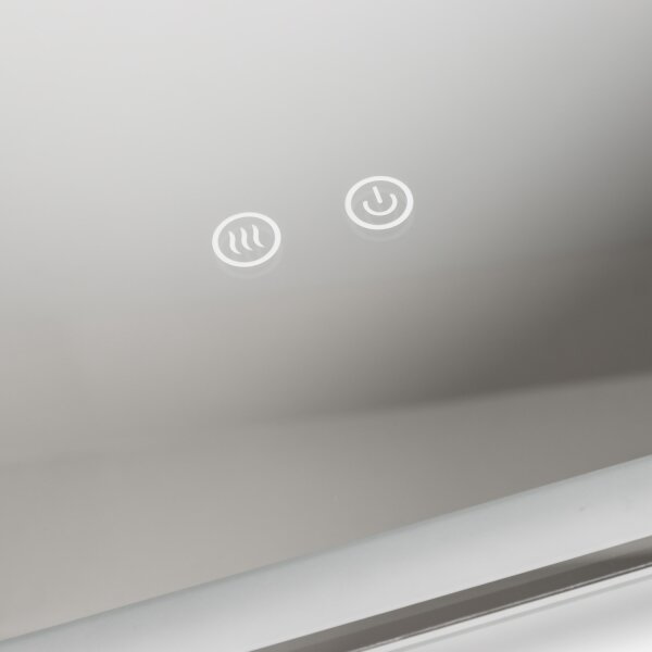 Brilagi - Oglindă de baie BELLA LED dimabilă, încălzită, cu iluminare LED integrată 12W/230V 40x60 cm IP44