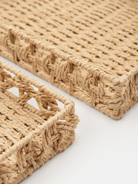 Sinsay - Tăvițe decorative set 2 - bej