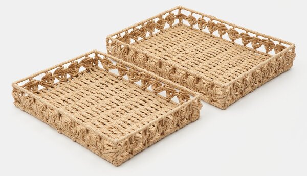Sinsay - Tăvițe decorative set 2 - bej