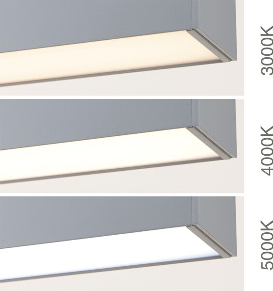 Orion- Lampă LED 2 în 1 plafonieră/suspendată PALKKI LED/38W/230V 3000/4000/5000K gri