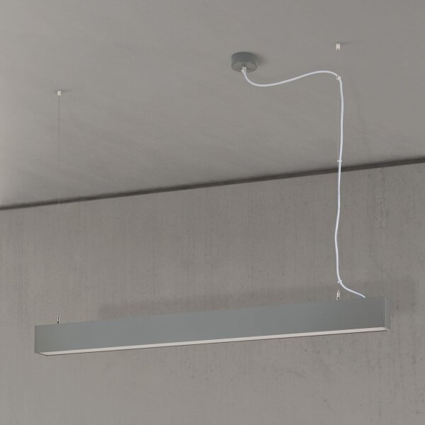 Orion- Lampă LED 2 în 1 plafonieră/suspendată PALKKI LED/38W/230V 3000/4000/5000K gri