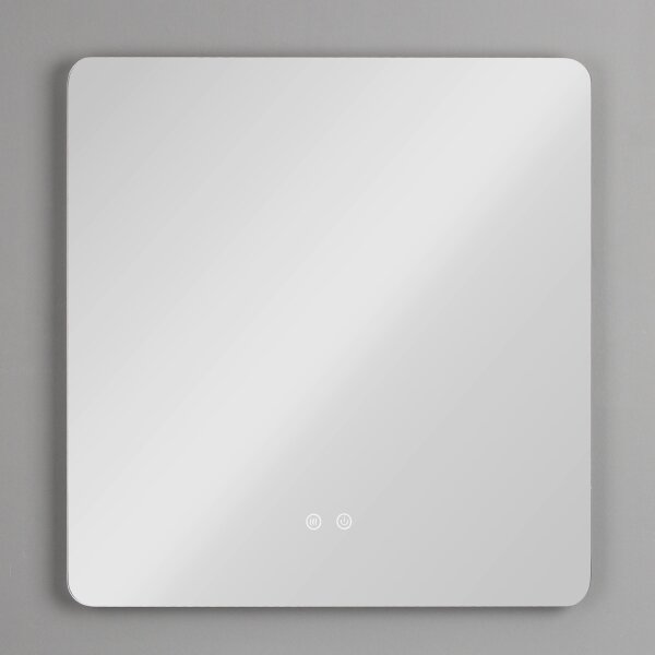 Brilagi - Oglindă de baie DIANA, LED 17W/230V cu dimmer, cu încălzire anti-aburire și iluminare, 60x60 cm, IP44