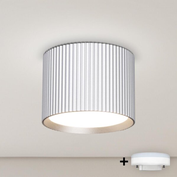 Brilagi - LED Spot STRIPY 1xGX53/15W/230V argintiu