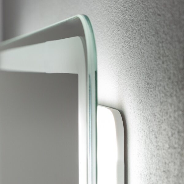 Brilagi - BELLA oglindă de baie încălzită, LED dimabilă cu iluminare integrată, 16W/230V 60x60 cm IP44