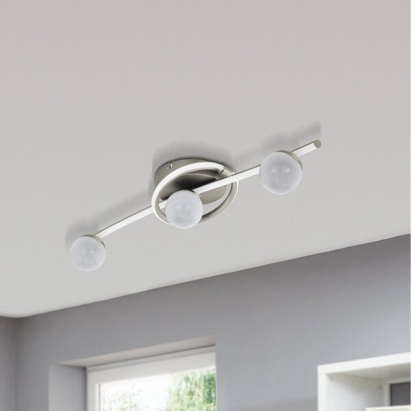 Eglo 34024 - Plafonieră LED AQUINO 3xLED/3,5W/230V + LED/4,5W + LED/7W