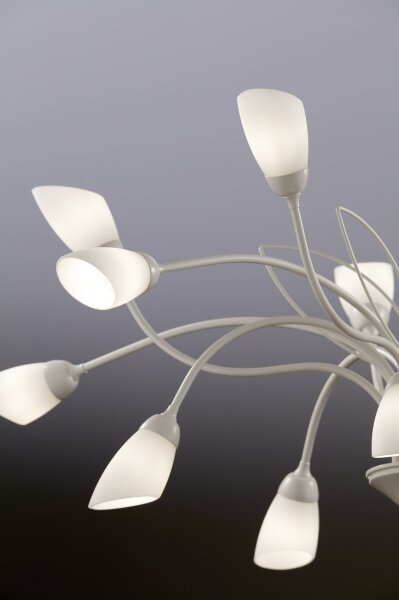 Jupiter 2062 - Candelabru pe lanț GLORIOSA 15xG9/14W/230V crem
