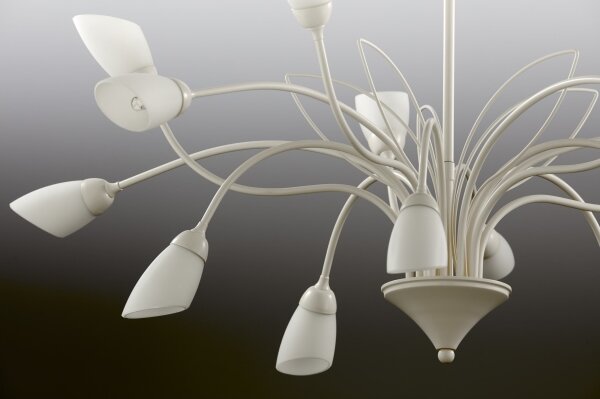 Jupiter 2062 - Candelabru pe lanț GLORIOSA 15xG9/14W/230V crem
