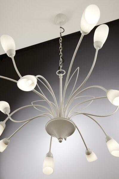 Jupiter 2062 - Candelabru pe lanț GLORIOSA 15xG9/14W/230V crem