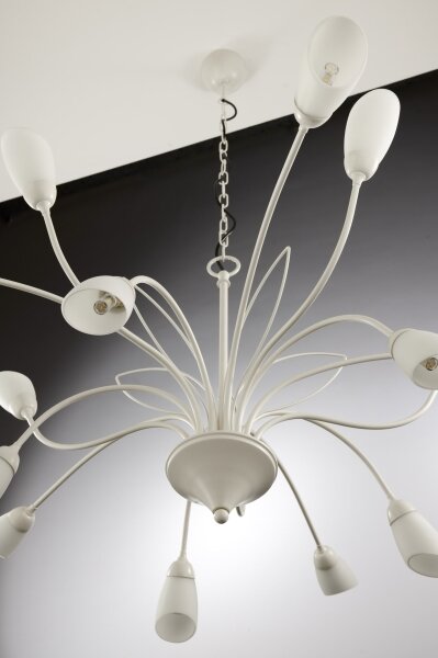 Jupiter 2062 - Candelabru pe lanț GLORIOSA 15xG9/14W/230V crem