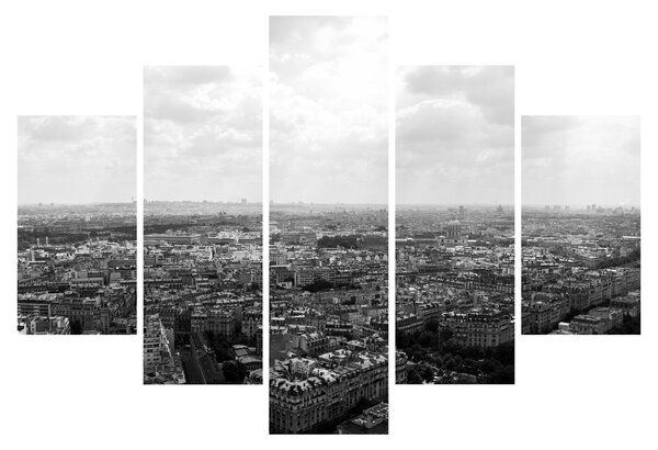 Tablou - Acoperișuri clădirilor din Paris (150x105 cm)