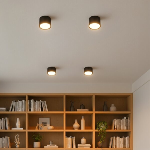 Brilagi - LED Spot SMOOTH 1xGX53/15W/230V negru