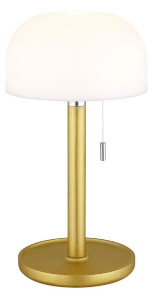 Lampă LED de masă Globo 21016M NORMAN LED/1,5W/3,7V 3000/4200/6000K alamă