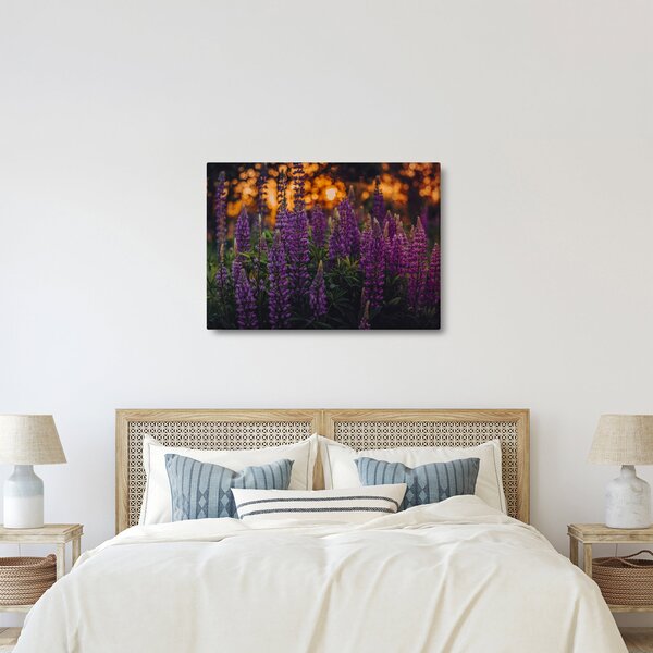 Tablou - Flori de lupin (70x50 cm)