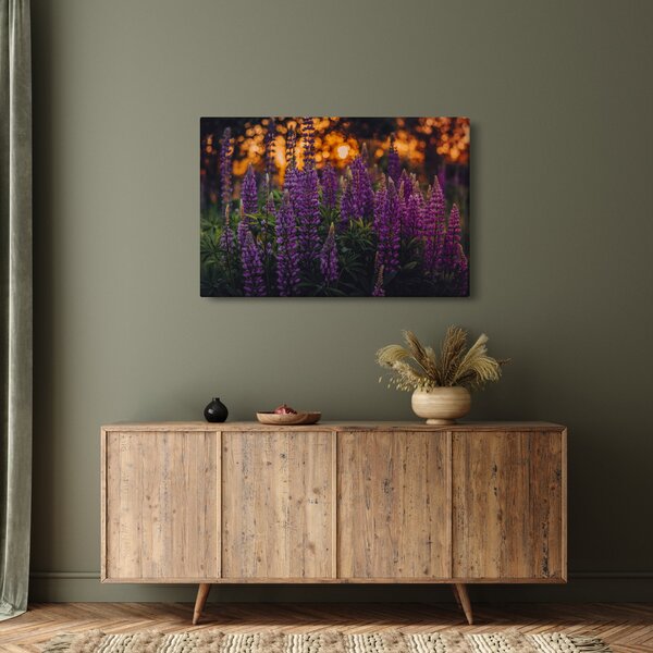 Tablou - Flori de lupin (90x60 cm)