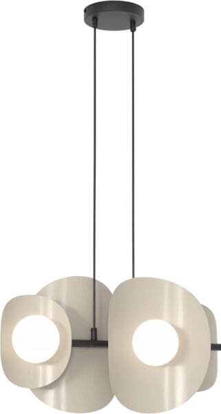 Lustră pe cablu ELEMENTI 4xG9/8W/230V bej