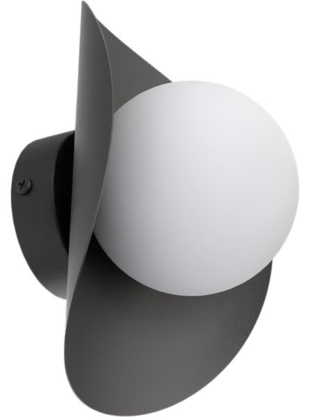 Aplica de perete FIERO 1xG9/8W/230V neagră