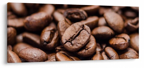 Tablou - Boabe de cafea (120x50 cm)