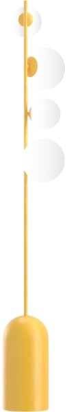 Lampă de podea ETNO, 4 x G9, 8 W, 230 V, portocalie