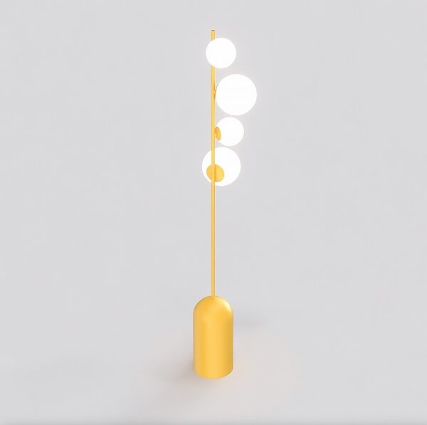 Lampă de podea ETNO, 4 x G9, 8 W, 230 V, portocalie