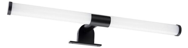 Aplica LED pentru oglindă de baie 2-în-1 APA, 6W/230V, 40 cm, IP44, negru