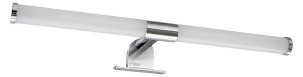 Aplica LED pentru oglindă de baie 2-în-1 APA LED, 6W, 230V, 40 cm, IP44, crom lucios