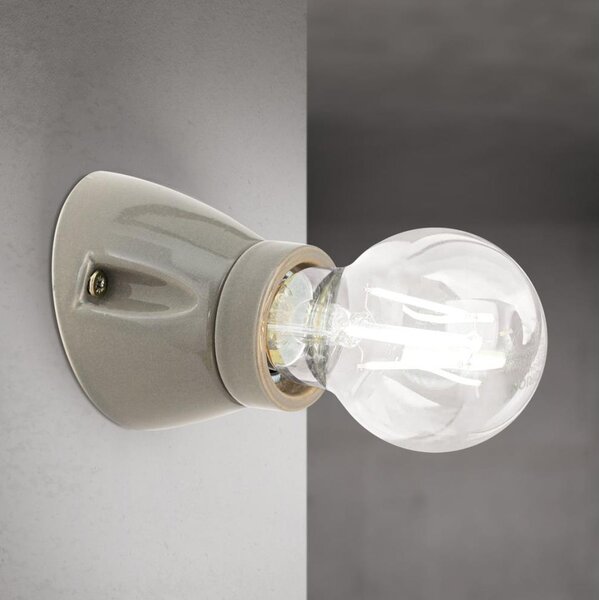 Orion - Aplica de perete FROST 1xE27/60W/230V gri