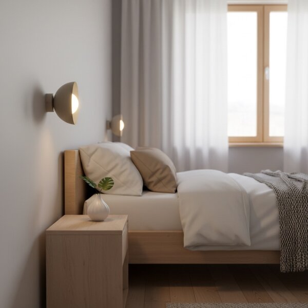 Aplica de perete BIBI 1xG9/8W/230V bej