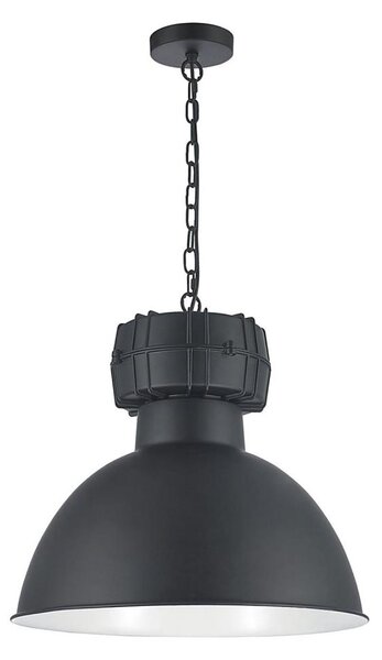 Lustră suspendată pe lanț BJORN 1xE27/60W/230V neagră