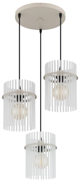 Globo 15698-3HRB - Candelabru suspendat pe cablu GORLEY 3xE27/60W/230V