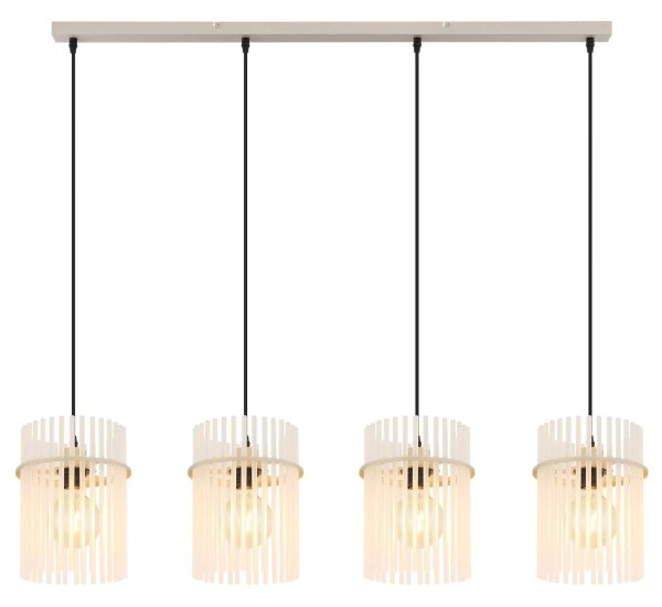 Globo 15698-4HB - Lustră suspendată pe cablu GORLEY, 4xE27/60W/230V