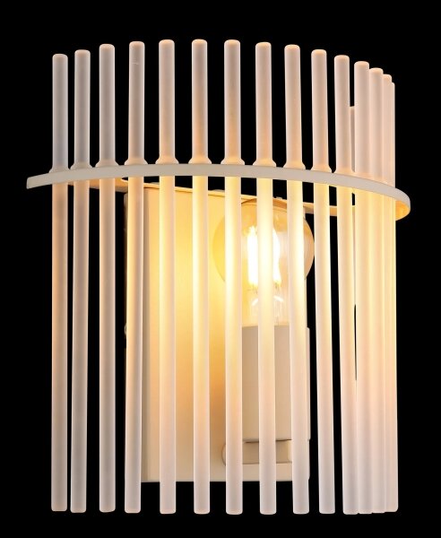 Globo 15698WB - Aplică de perete GORLEY 1xE27/60W/230V