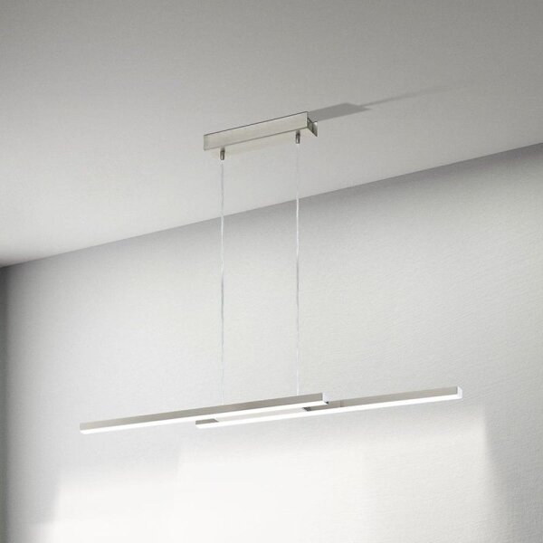 Eglo 33232 - Lustră suspendată FRAIOLI-C, LED RGBW dimabilă, LED/34W/230V, crom mat