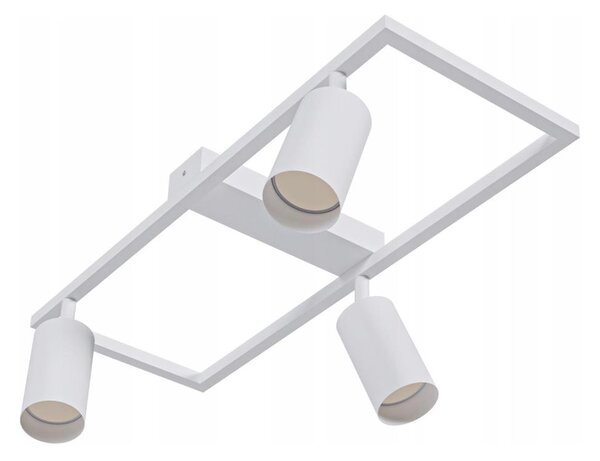 Spot aplicat 3x GU10, 30W, 230V, alb