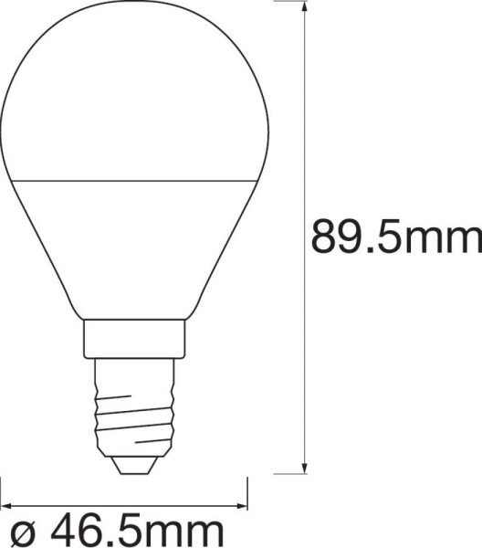 Bec de iluminare cu LED SMART + E14/5W/230V 2.700K-6.500K - Ledvance