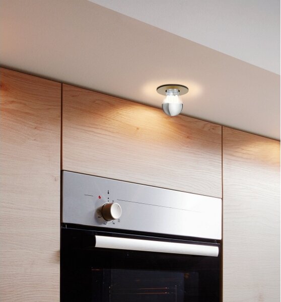 Eglo 99061 - Lampă încastrată SALUZZO 1xE27/40W/230V