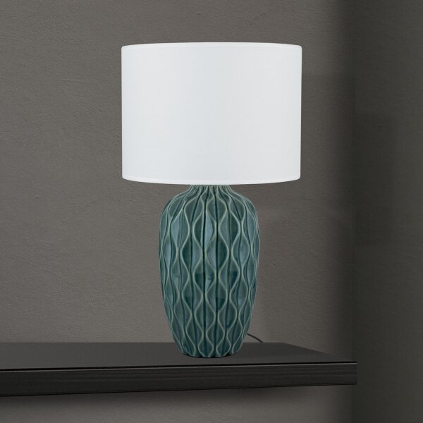 Orion - Lampă de masă TORTUGA 1xE27/40W/230V verde/albă