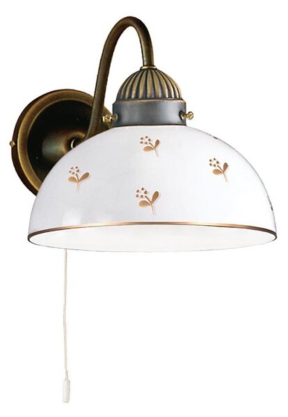 Kolarz 731.61.170 - Aplica de perete NONNA, 1xE27/75W/230V, cu decor floral, aur roz