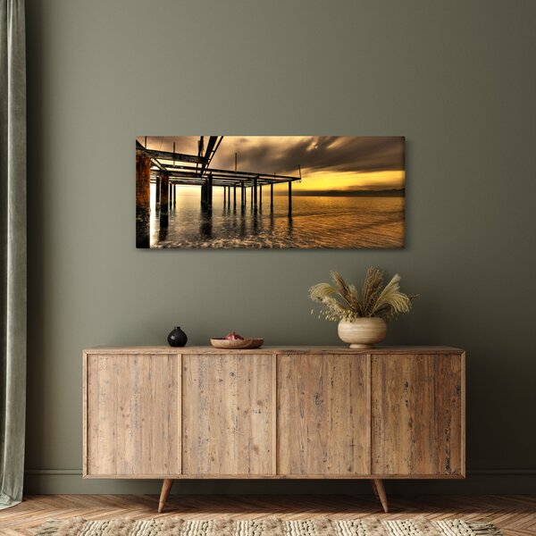 Tablou - Arhitectura la mal (120x50 cm)